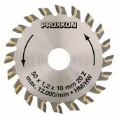 PROXXON Tarcza z zębami wolframowymi 50x10mm 20z PR28017
