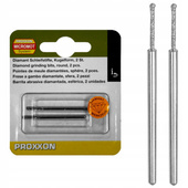 PROXXON Sztyfty szlifierskie 1,2 mm diamentowe 2 szt. PR28230