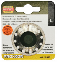 PROXXON Tarcza pokryta diamentem śr. 50 mm x 0,6, do LHW + LHW/A PR28558